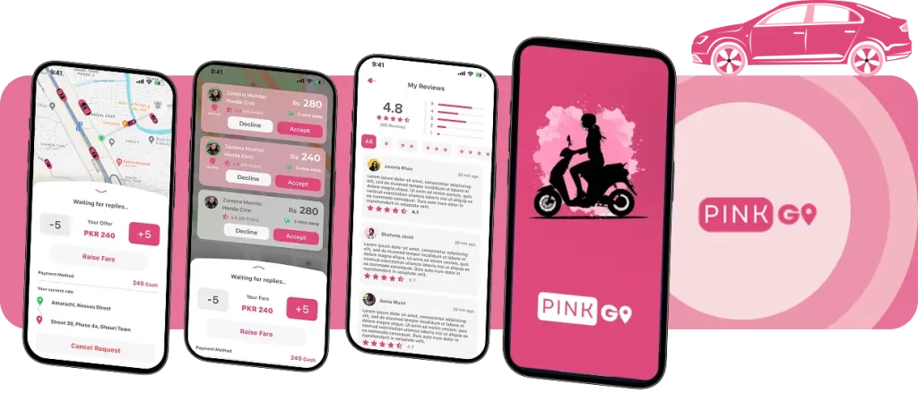 SheGO Ride App
